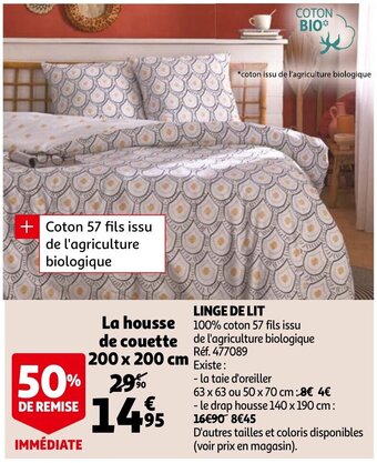 Auchan Linge De Lit aanbieding