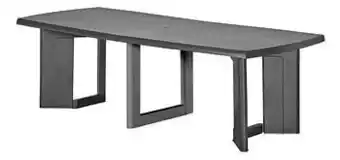 Dreamland Keter Allibert verlengbare tuintafel New York grafietgrijs 200 x 105 cm aanbieding