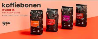 HEMA Koffiebonen aanbieding