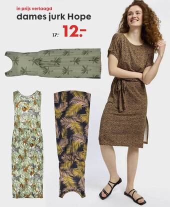HEMA Dames Jurk Hope aanbieding