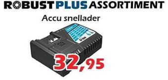 iTEK Robust plus assortiment accu snellader aanbieding