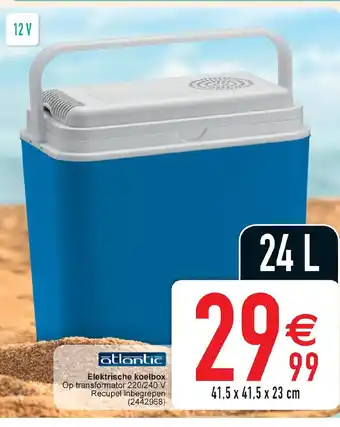 Cora Atlantic Elektrische Koelbox 24L aanbieding