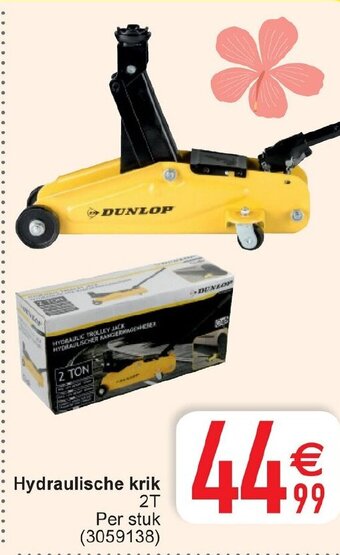 Cora Dunlop Hydraulische Krik aanbieding