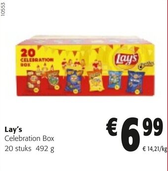 Colruyt Lay's Celebration Box aanbieding