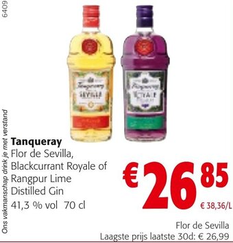 Colruyt Tanqueray aanbieding