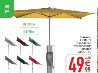 Cora Loompa Parasol aanbieding