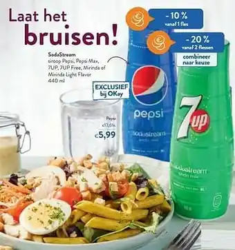 OKay Sodastream siroop pepsi aanbieding