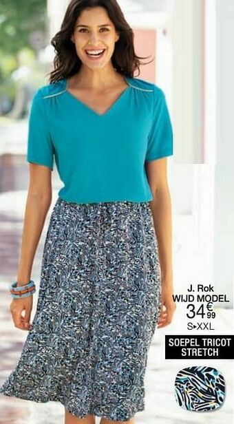 Damart Rok wijd model aanbieding