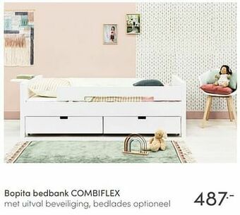 Baby & Tiener Bopita bedbank combiflex aanbieding