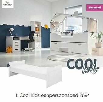 Baby & Tiener Cool kids eenpersoonsbed aanbieding