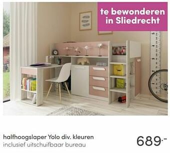 Baby & Tiener Halfhoogslaper yolo div. kleuren aanbieding