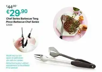 Tupperware Chef series barbecue tang pince barbecue chef series aanbieding