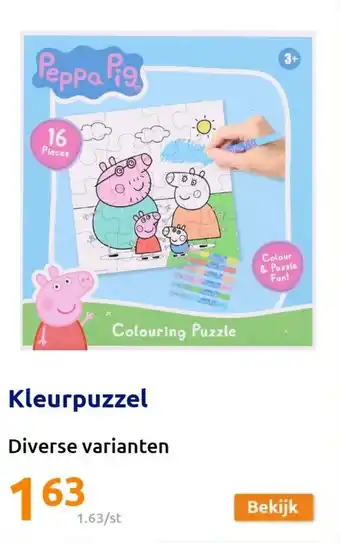 Action Kleurpuzzel Diverse varianten aanbieding