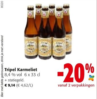 Colruyt Tripel Karmeliet aanbieding
