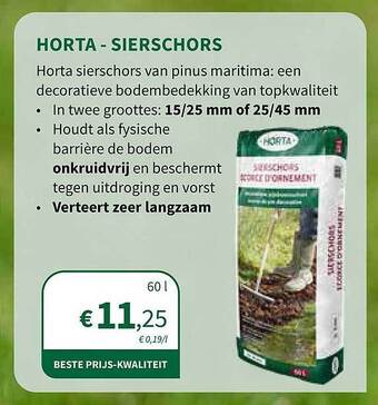 Horta Horta - Sierschors aanbieding