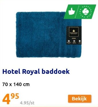 Action Hotel Royal baddoek 70 x 140 cm aanbieding