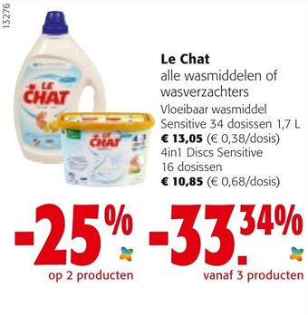 Colruyt Le Chat aanbieding