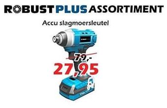 iTEK Robust plus assortiment accu slagmoersleutel aanbieding