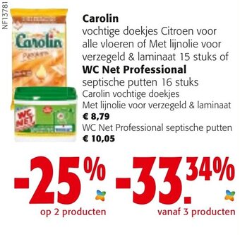 Colruyt Carolin, WC Net Professional aanbieding