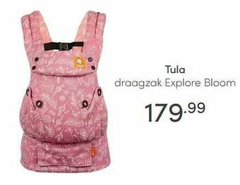 Baby & Tiener Tula draagzak explore bloom aanbieding