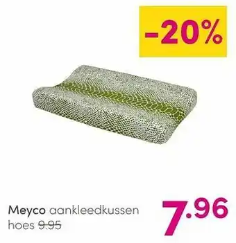 Baby & Tiener Meyco aankleedkussen hoes aanbieding