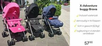 Baby & Tiener X-adventure buggy brava aanbieding