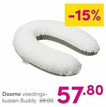 Baby & Tiener Doomo voedingskussen buddy aanbieding