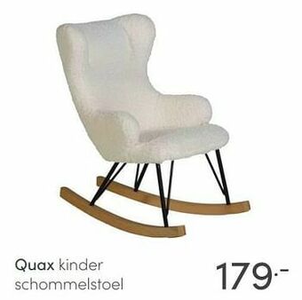 Baby & Tiener Quax kinder schommelstoel aanbieding