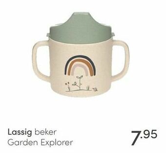 Baby & Tiener Lassig beker garden explorer aanbieding