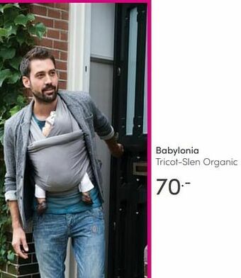 Baby & Tiener Babylonia tricot-slen organic aanbieding