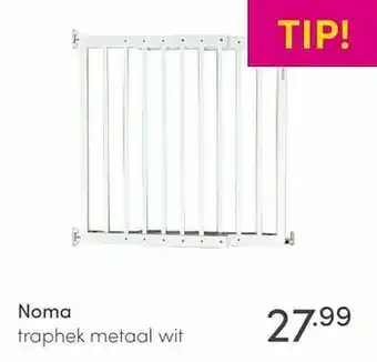 Noma traphek metaal wit