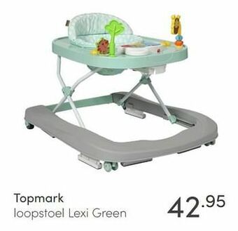 Baby & Tiener Topmark loopstoel lexi green aanbieding