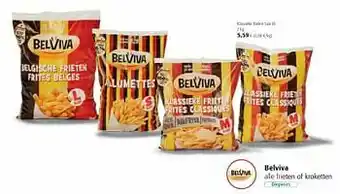 Colruyt Belviva klassieke frieten size m aanbieding