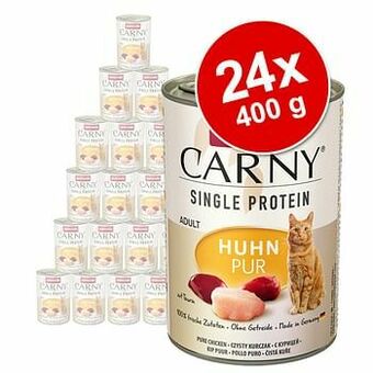 24x400g Single Protein Adult puur Kip Animonda Carny Kattenvoer