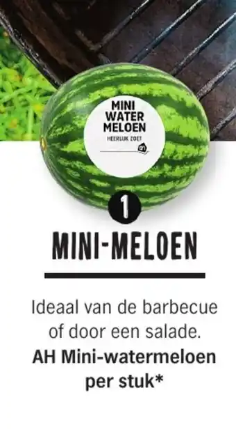 Albert Heijn AH Mini-watermeloen per stuk aanbieding