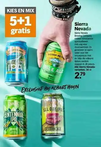 Alle sierra nevadavarianten