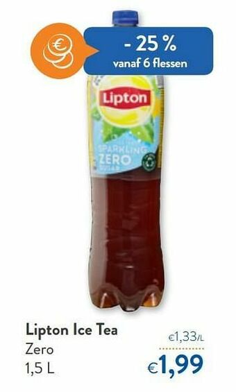 OKay Lipton ice tea zero aanbieding
