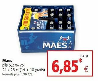 Colruyt Maes pils aanbieding