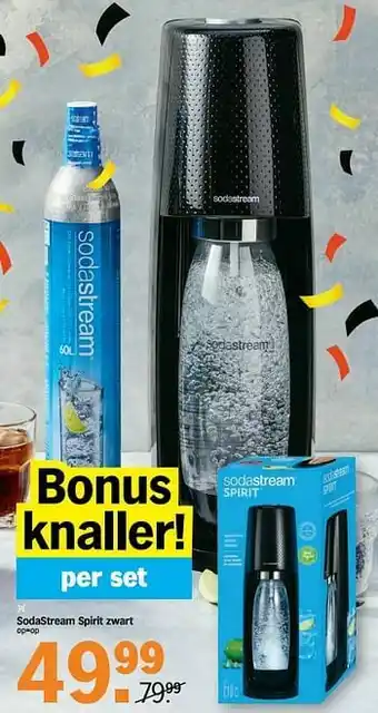 Sodastream spirit zwart