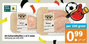 Albert Heijn Ah scharrelkipfilet aanbieding