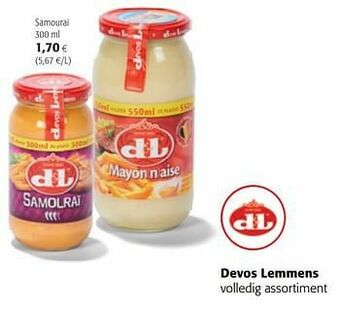 Colruyt Devos lemmens samouraï aanbieding