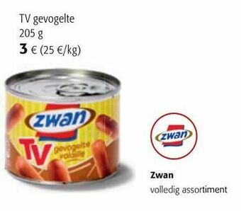 Zwan tv gevogelte