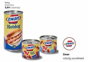 Colruyt Zwan hotdog aanbieding
