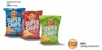 Colruyt Lay`s superchips paprika flavour aanbieding