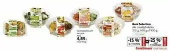 Colruyt Boni selection salade gerookte zalm met pasta aanbieding