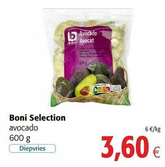 Colruyt Boni selection avocado aanbieding