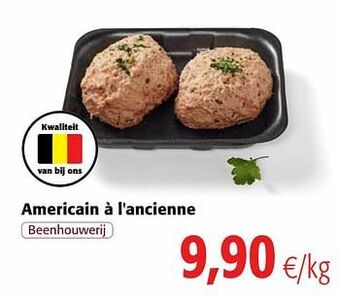 Colruyt Americain à l`ancienne aanbieding