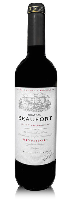 Chateau Beaufort 2019 rood - Minervois (Frankrijk - Languedoc-Roussillon)