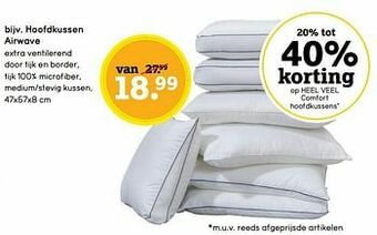 Hoofdkussen airwave
