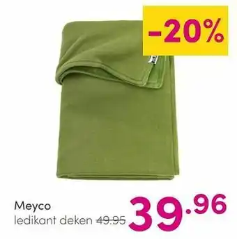 Baby & Tiener Meyco ledikant deken aanbieding